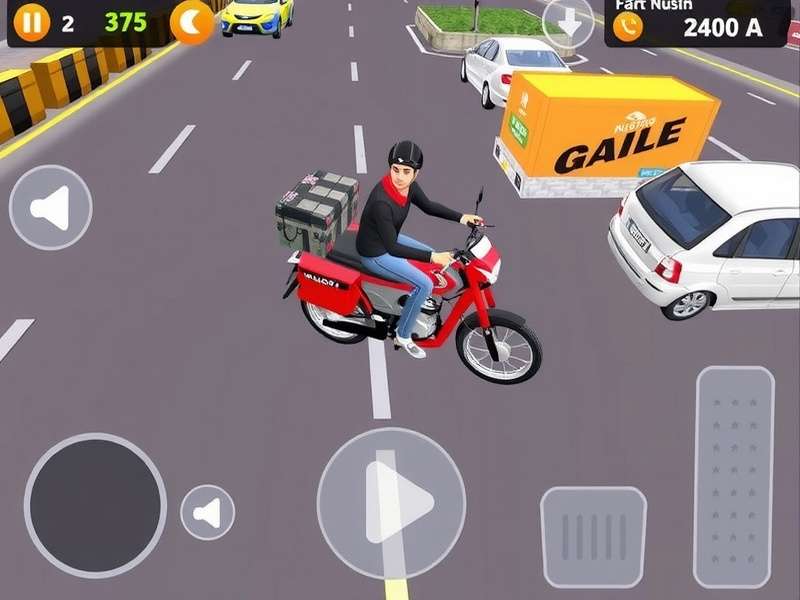 Delivery Rider Saga Gameplay in India